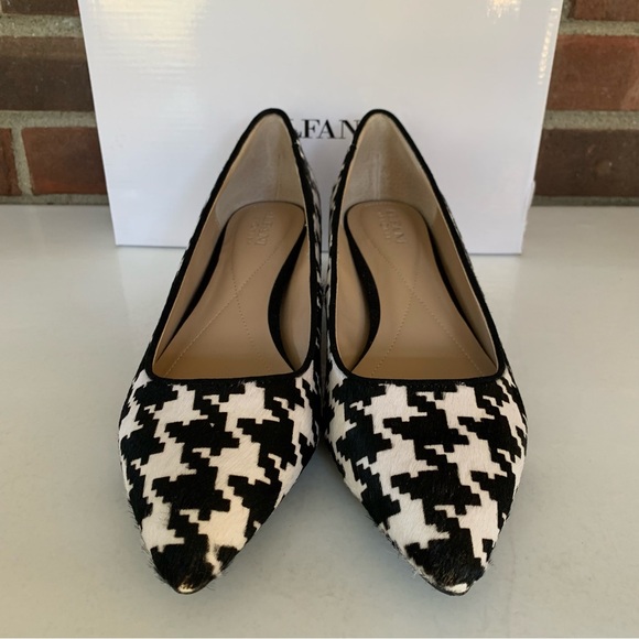 Alfani Womens Cashh Black-Ivory Plaid Slip On Block Heel Pumps Shoes US 8 M - Picture 3 of 9
